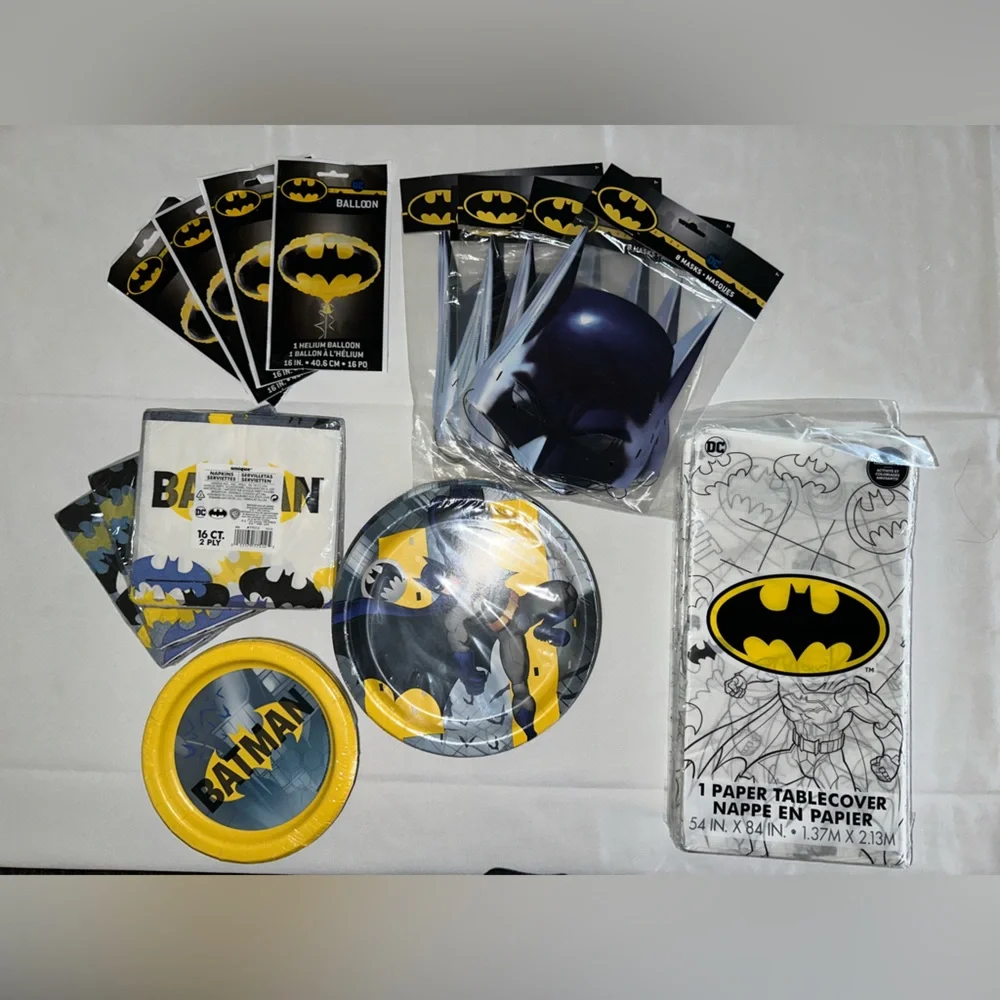 Batman party decor